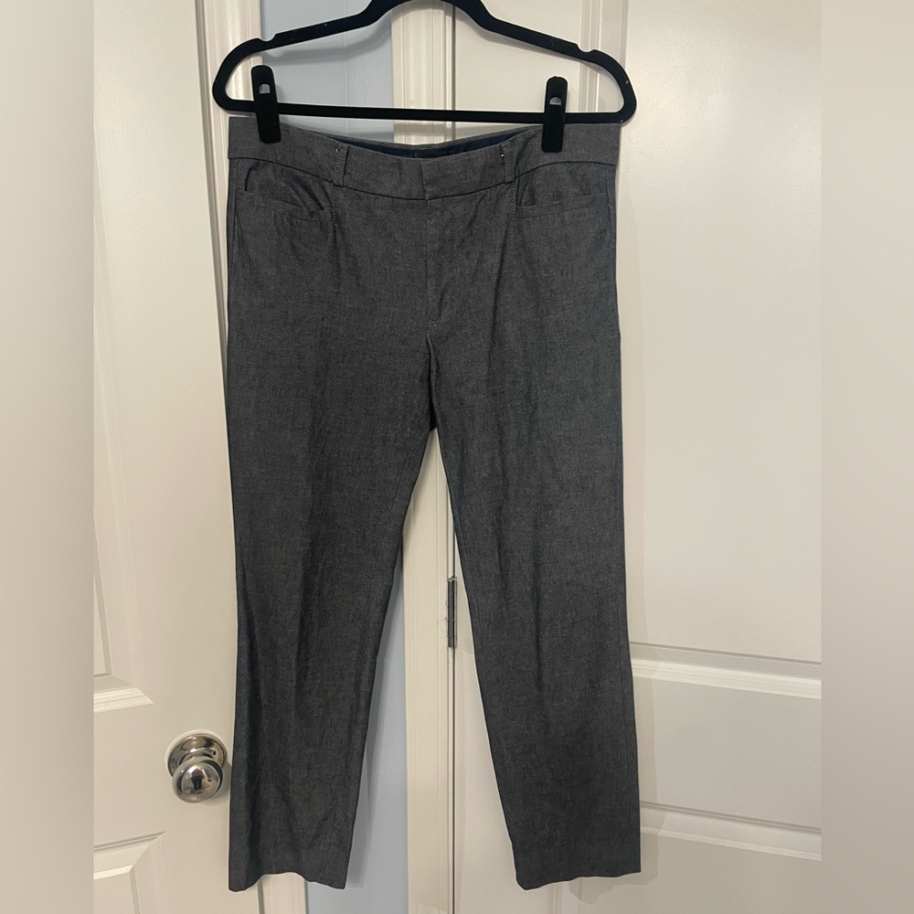 Banana Republic Dark Gray Sloan Slacks